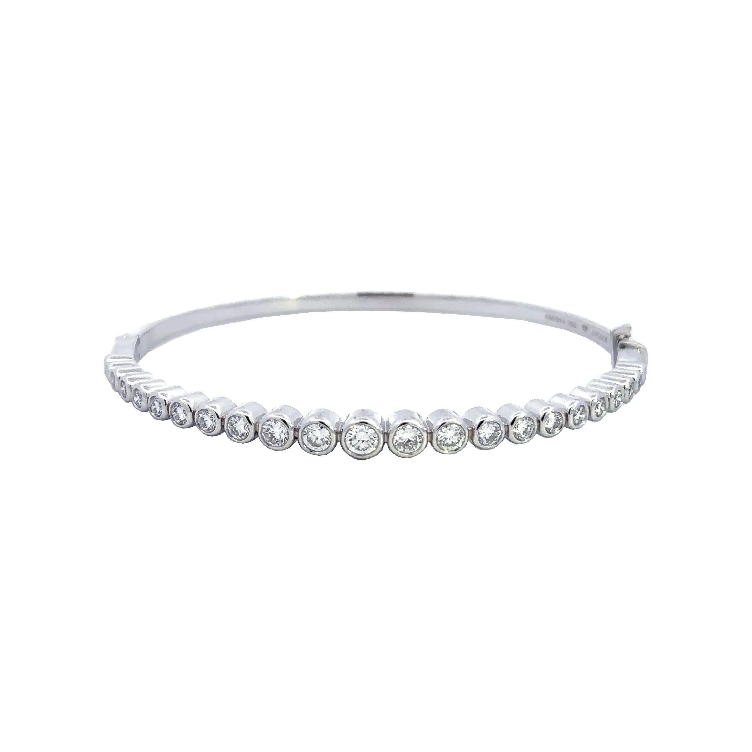 BE6SS25 Enameled Bracelet With Zirconia Stones main image 0