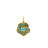 Stephanie Albertson Peridot Flower with Apatite Pendant - Be On Park