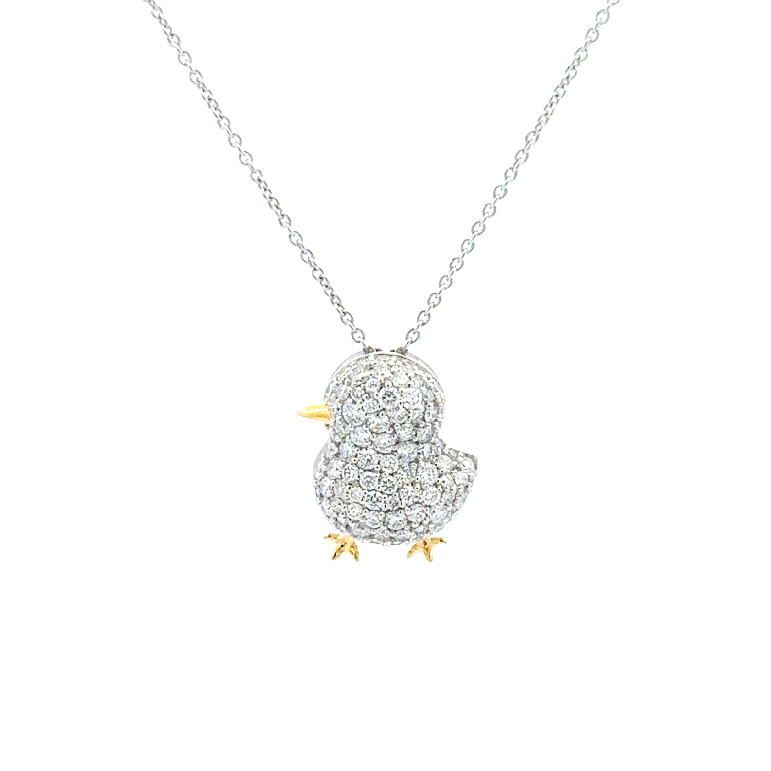 Roberto Coin Diamond Chick Necklace - Be On Park