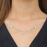 Shy Creation Diamond Bezel Heart Necklace - Be On Park