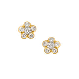 Sethi Couture Tuilerie White Diamond Stud Earrings