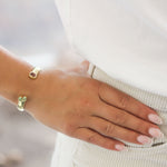 Lauren K X Be On Park Garnet Bangle - Be On Park