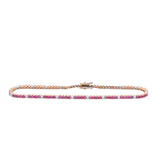Christophe Danhier Pink Sapphire and Diamond Bracelet - Be On Park