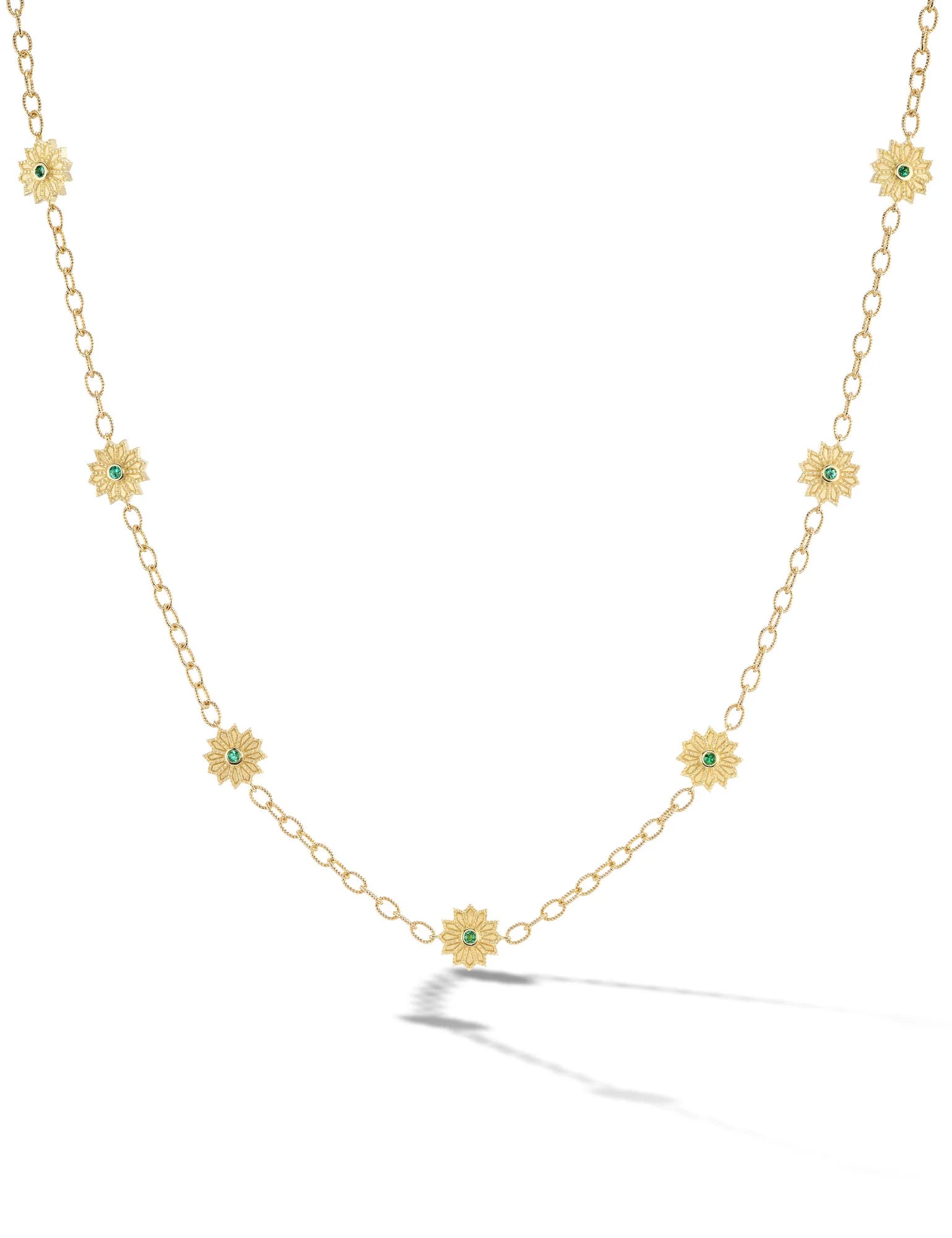 Orly Marcel Sacred Flower Station Necklace - Be On Park