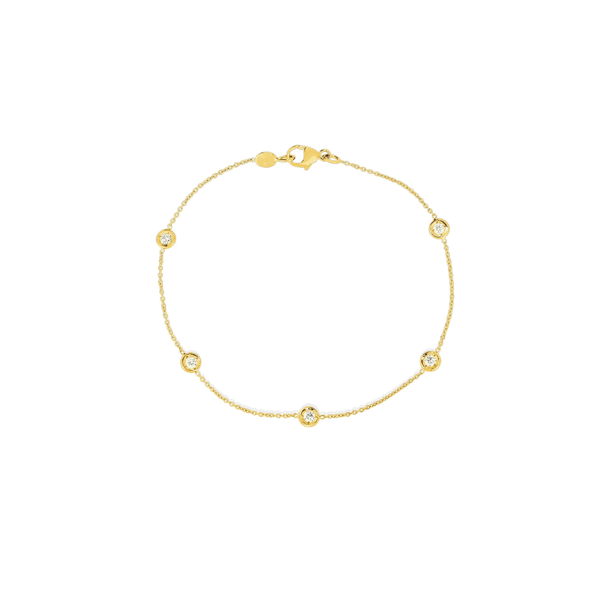 Roberto Coin diamond chain bracelet - Be On Park