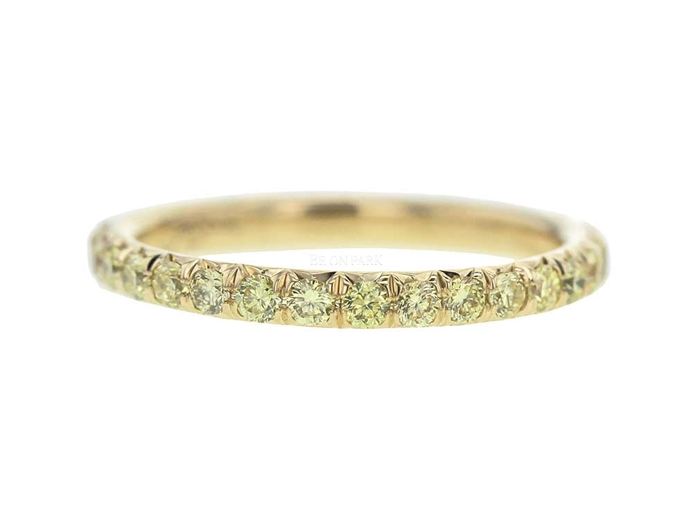 JB Star fancy yellow diamond band - Be On Park