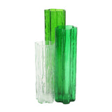 Flora Glass Green Vase - Be On Park