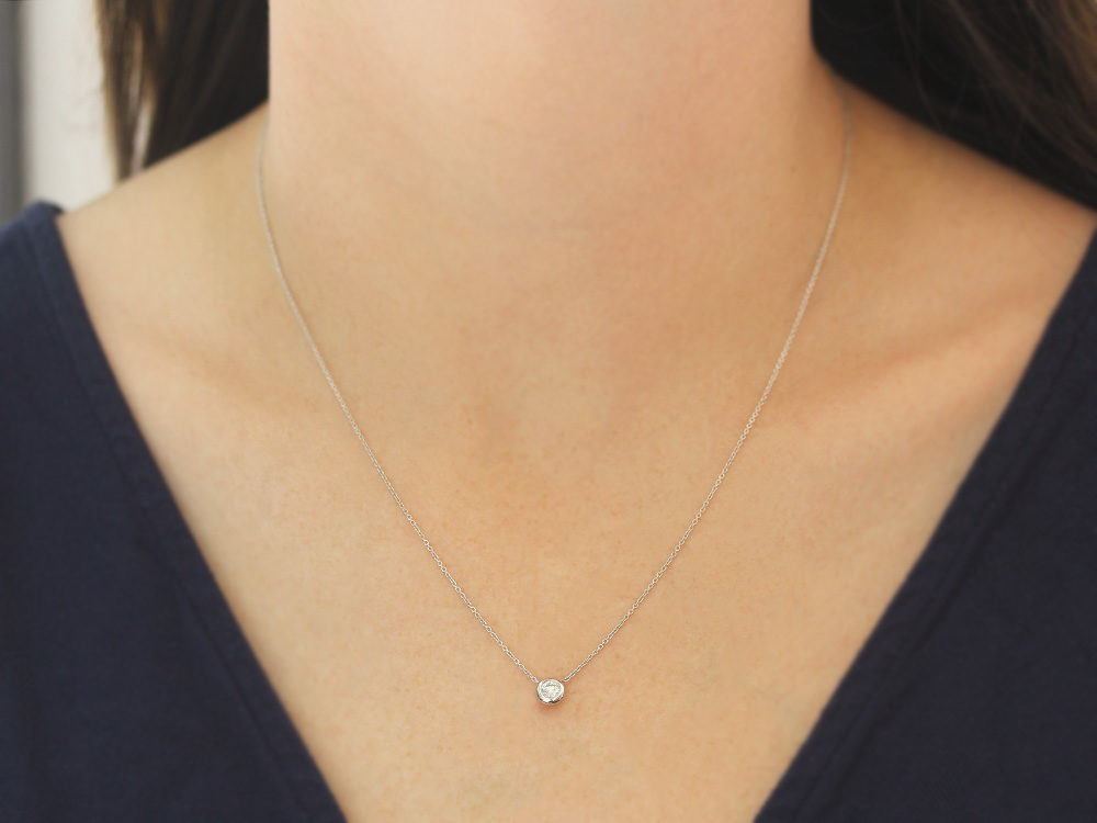 Roberto Coin Diamond Station Necklace - Be On Park