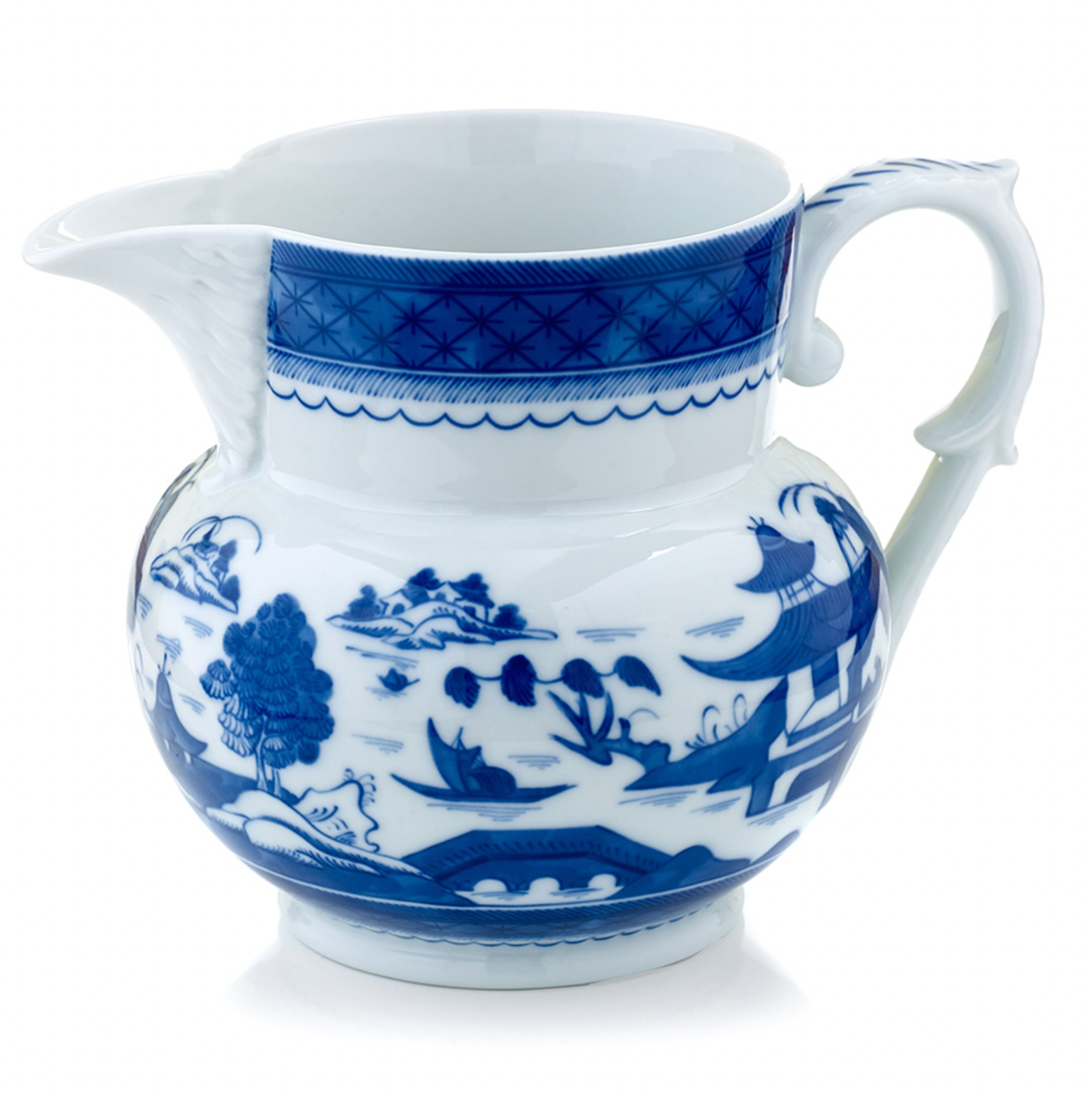 Blue Canton Pitcher, Large - Be On Park