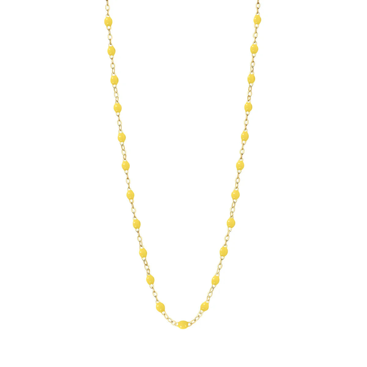The Classic Gigi Clozeau Necklace in Yellow Gold, 16.5", Lemon - Be On Park