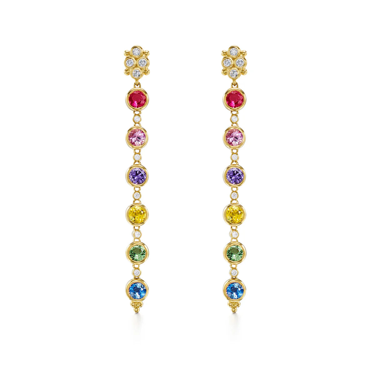 Temple St. Clair Rainbow Drop Earrings - Be On Park