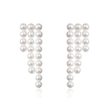 Sophie Bille Brahe La Valse Trois Temps Freshwater Pearl Strand Drop Earrings - Be On Park