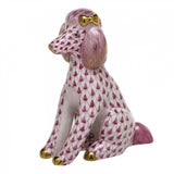 Herend Raspberry Poodle - Be On Park