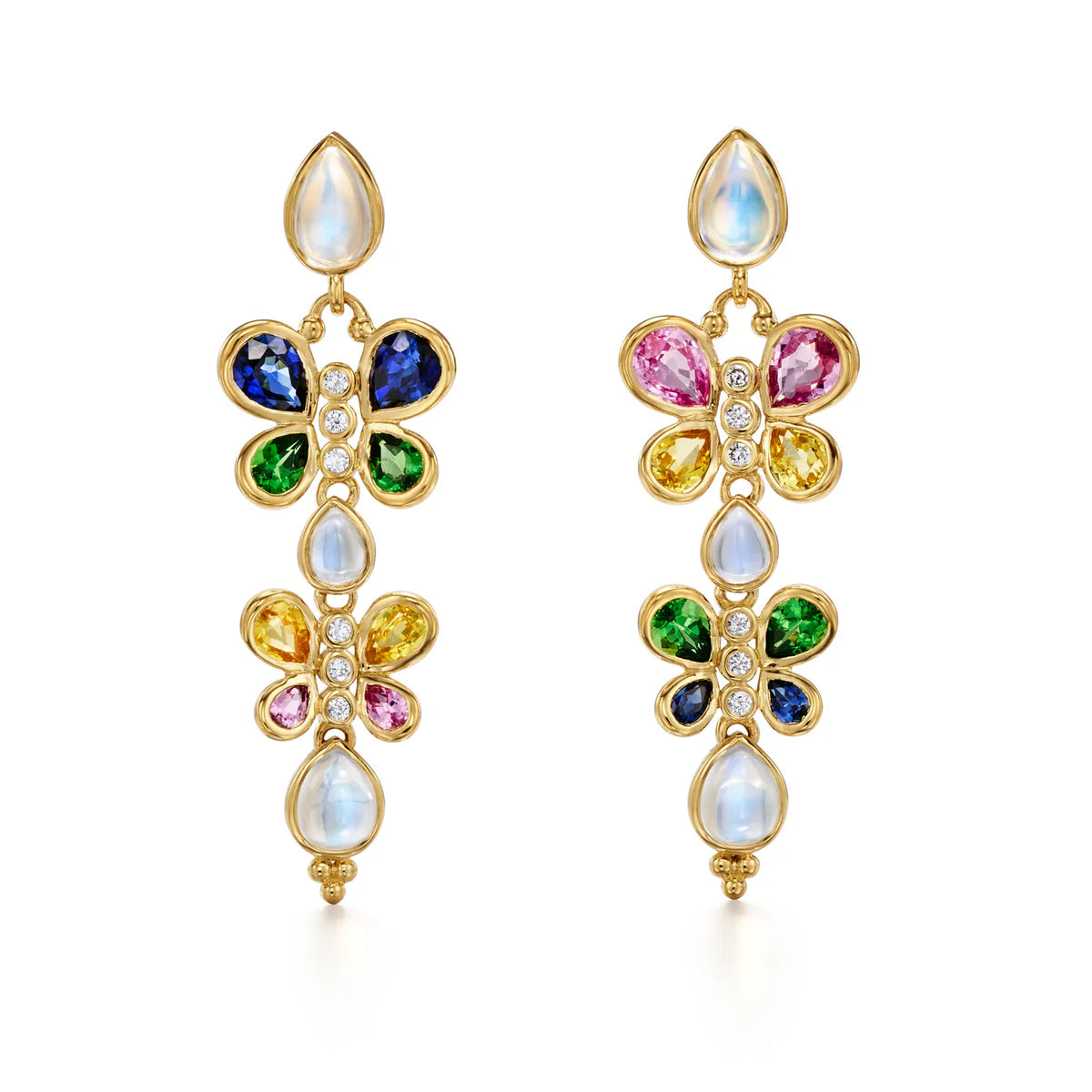 Temple St. Clair Precious Flutter Earrings - Be On Park