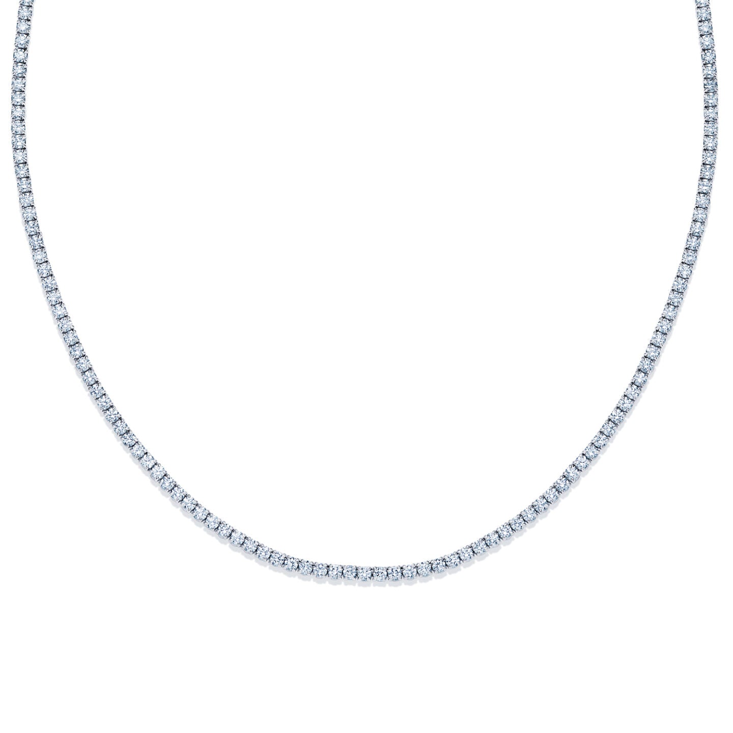 Kwiat Four Prong Diamond Line Necklace - Be On Park