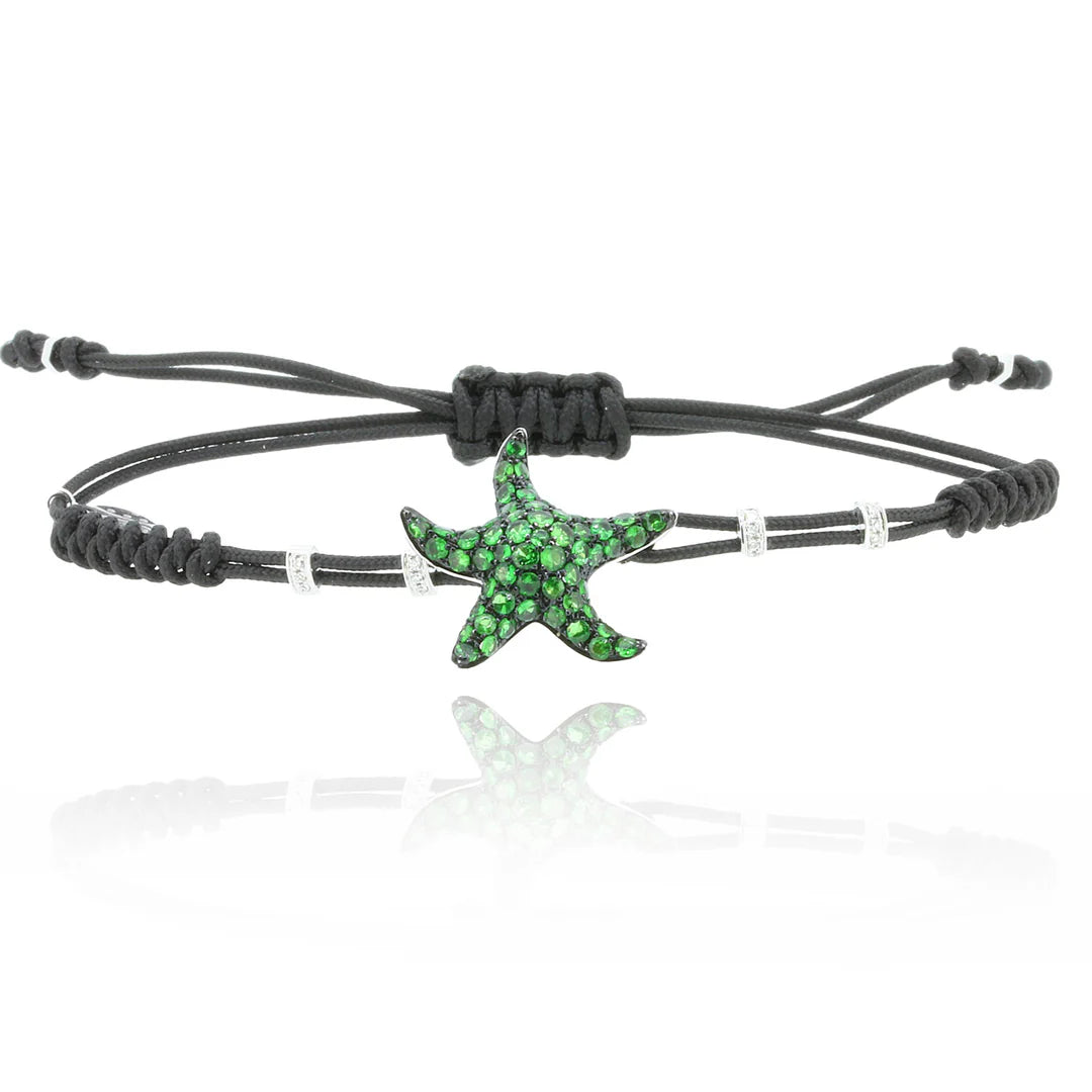 Pippo Perez Green Star Charm Bracelet - Be On Park