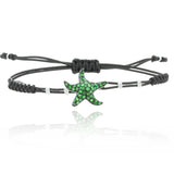 Pippo Perez Green Star Charm Bracelet - Be On Park