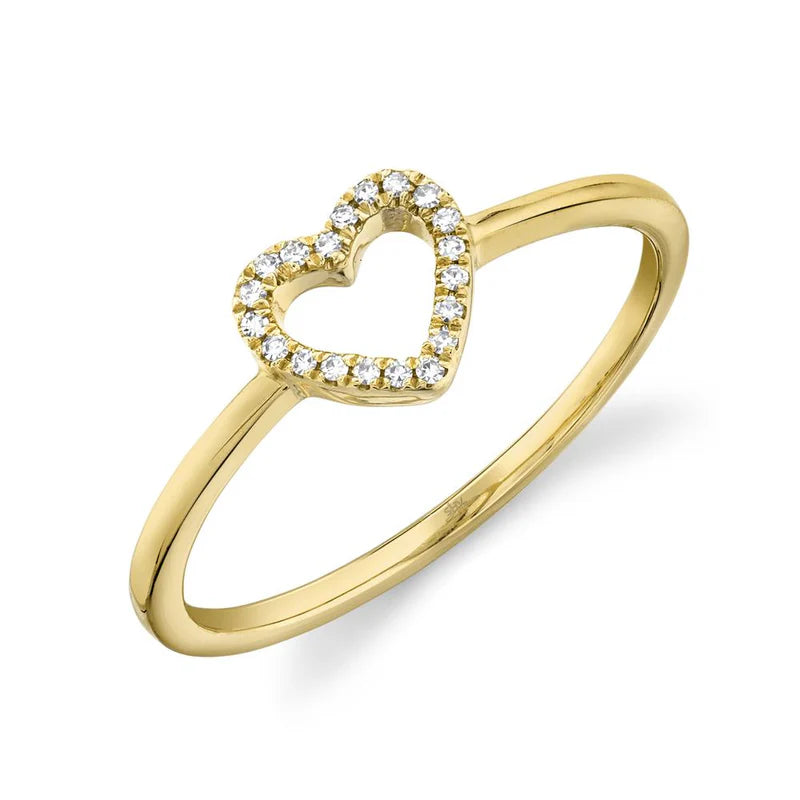 Shy Creation Diamond Heart Ring - Be On Park