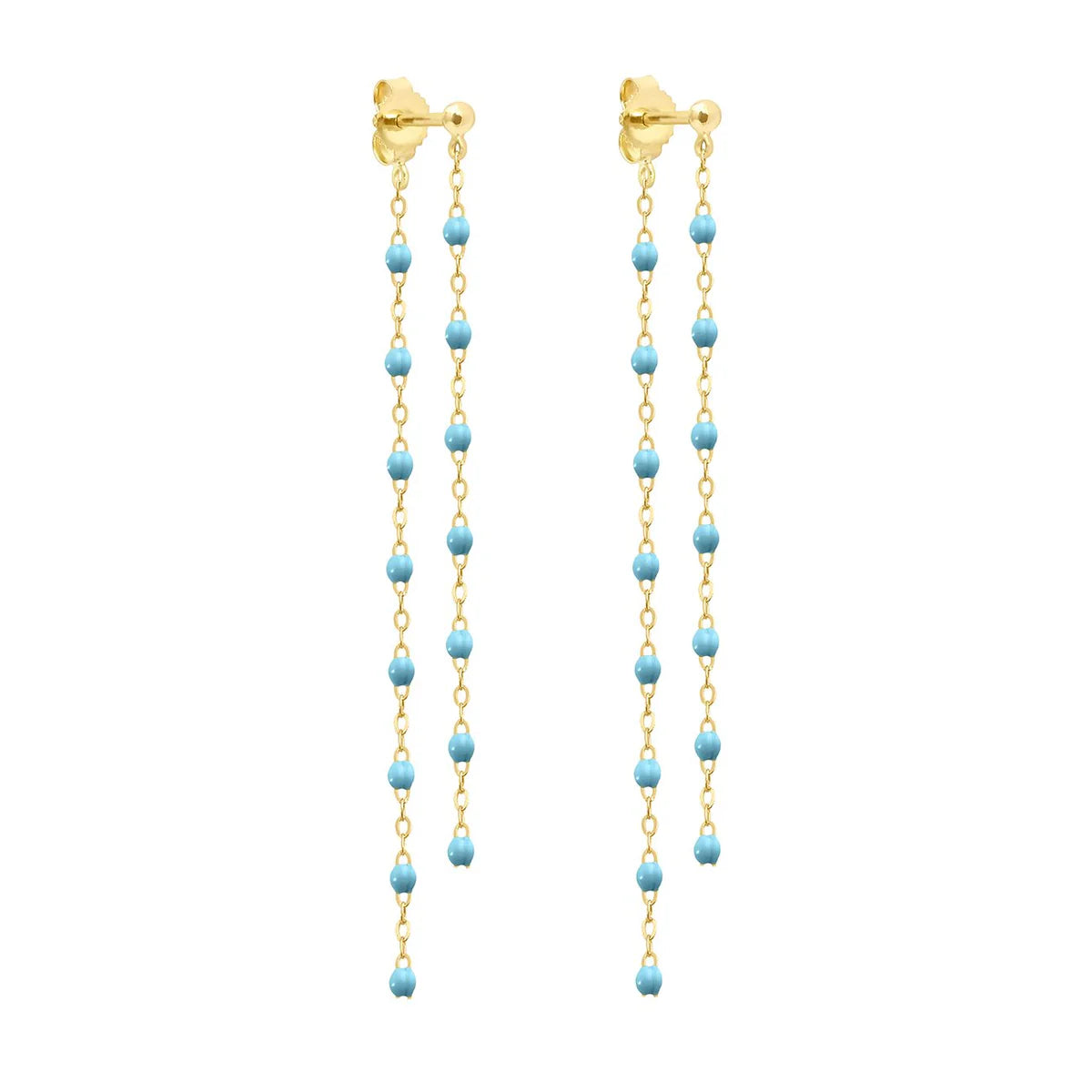 Classic Gigi Clozeau Dancing Earrings, Turquoise - Be On Park
