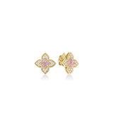 Roberto Coin Venetian Princess Carnival Medium Flower Stud Earrings
