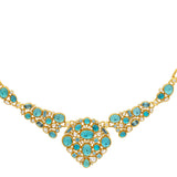 Gurhan One-of-a-Kind Apatite, Topaz & Diamond Bib Short Necklace