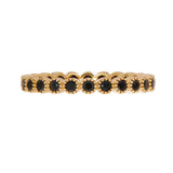 Sethi Couture Black Diamond Bezel Band