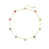 Temple St Clair Rainbow Fiori Necklace
