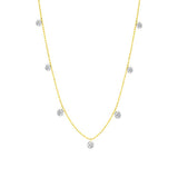 Graziela Small Floating Diamond Necklace