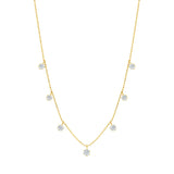 Graziela Medium Floating Diamond Necklace