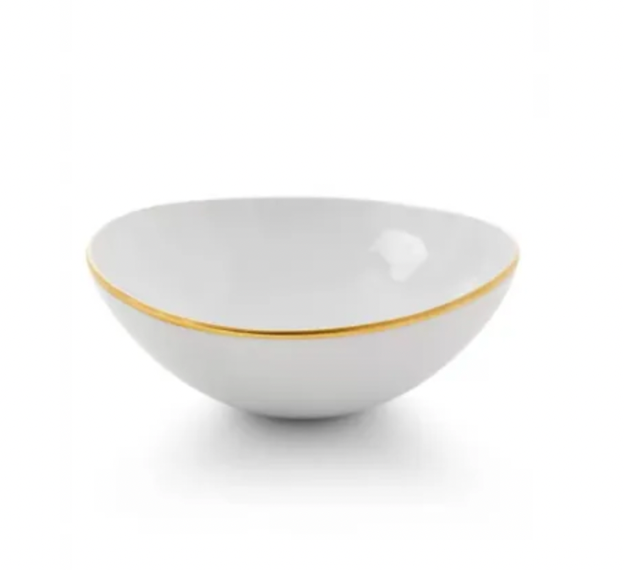 Anna Weatherley Simply Elegant Gold Cereal Bowl - Be On Park