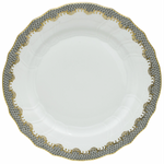 Herend Fish Scale Gray Dinner Plate - Be On Park