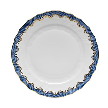 Herend Fishscale Blue Dinner Plate - Be On Park