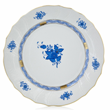 Herend Chinese Bouquet Blue Dinner Plate - Be On Park