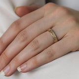 Todd Reed rose gold and white brilliant cut diamond band - Be On Park