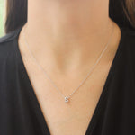 Roberto Coin 16-18" love letter diamond "S" necklace, additional letters available - Be On Park