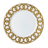 Royal Crown Derby Riviera Dream White Flat Rim Dinner Plate - Be On Park