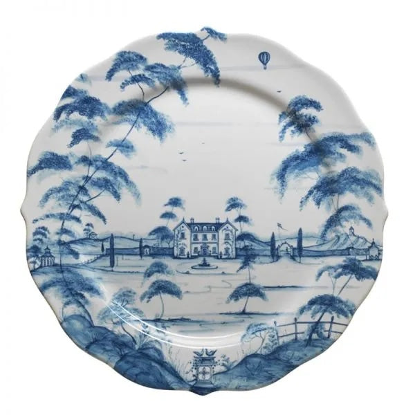 Juliska Country Estate Delft Blue Main House Charger Plate - Be On Park