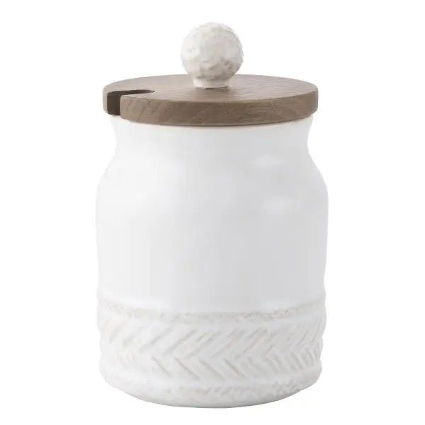 Juliska Le Panier Whitewash Sugar Pot - Be On Park