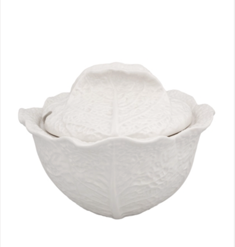 Bordallo Pinheiro Cabbage Tureen | Beige - Be On Park