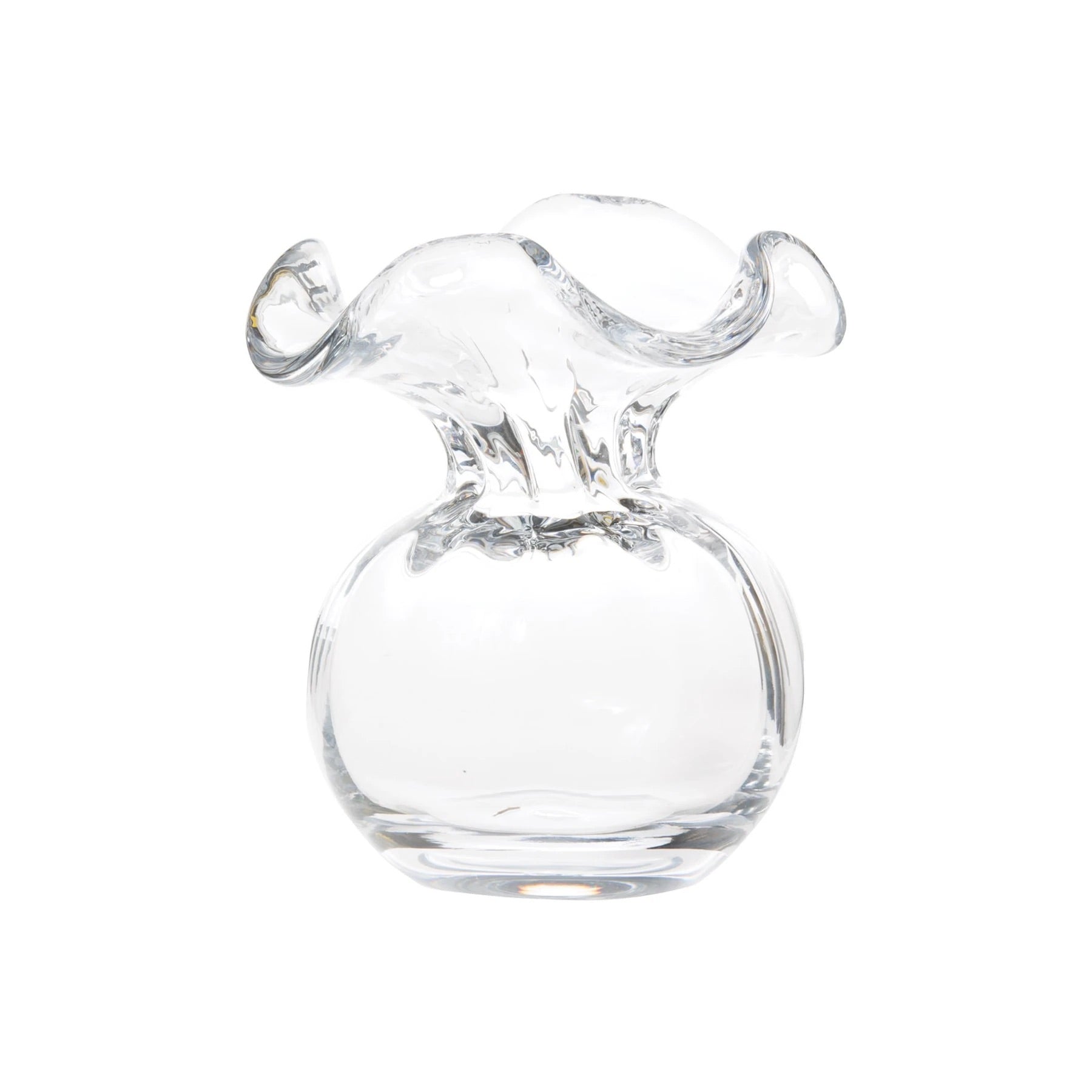 Hibiscus Glass Bud Vase | Clear - Be On Park