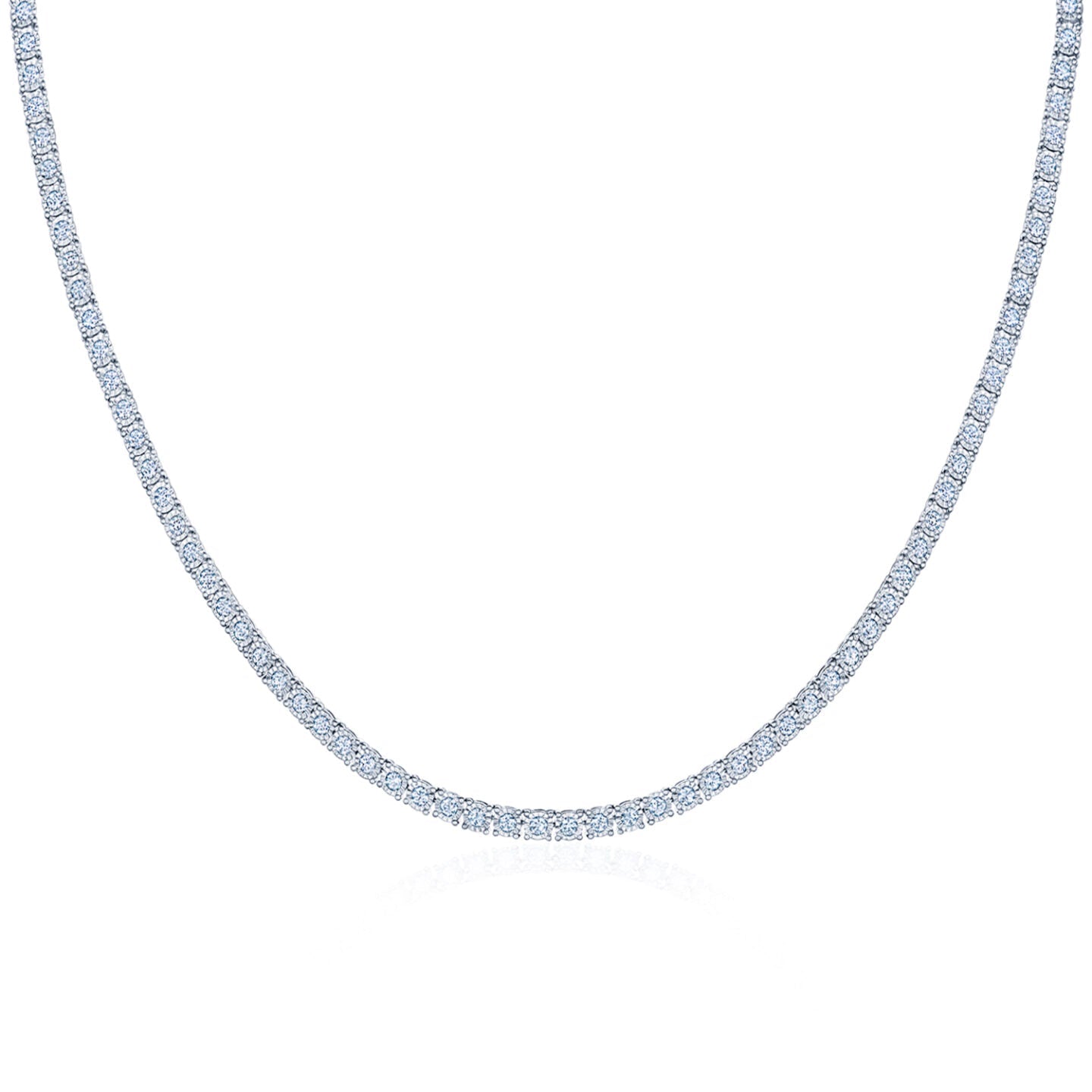Kwiat Sunburst Diamond Line Necklace - Be On Park