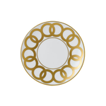 Royal Crown Derby Riviera Dream White Coupe Salad Plate - Be On Park