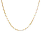 A. Link 16" Diamond Tennis Necklace - Be On Park