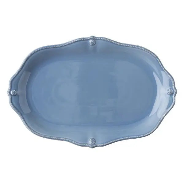 Berry & Thread Chambray 16" Platter - Be On Park