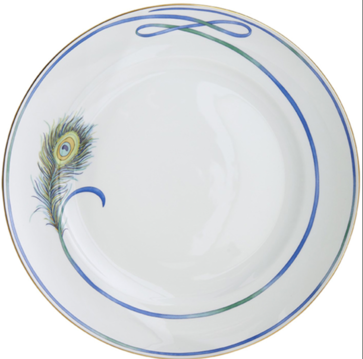 Mottahedeh Peacock Dinner Plate - Be On Park