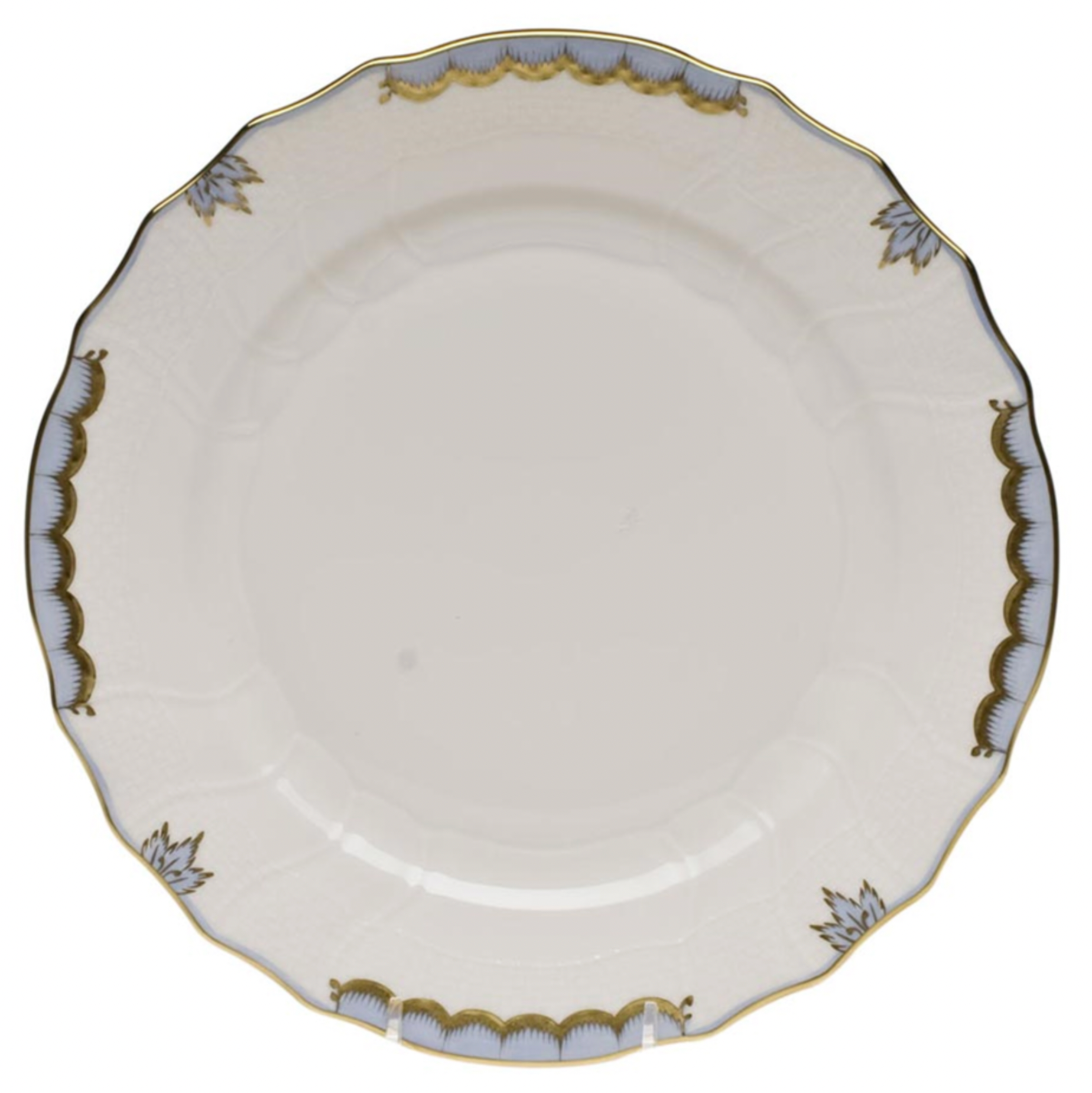Herend Princess Victoria Light Blue Dinner Plate - Be On Park