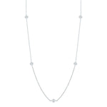 Roberto Coin 7 Station Diamond Necklace - Be On Park