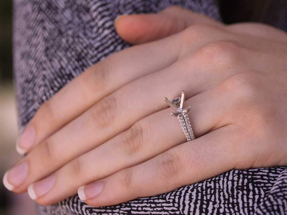 JB Star pave diamond mounting - Be On Park