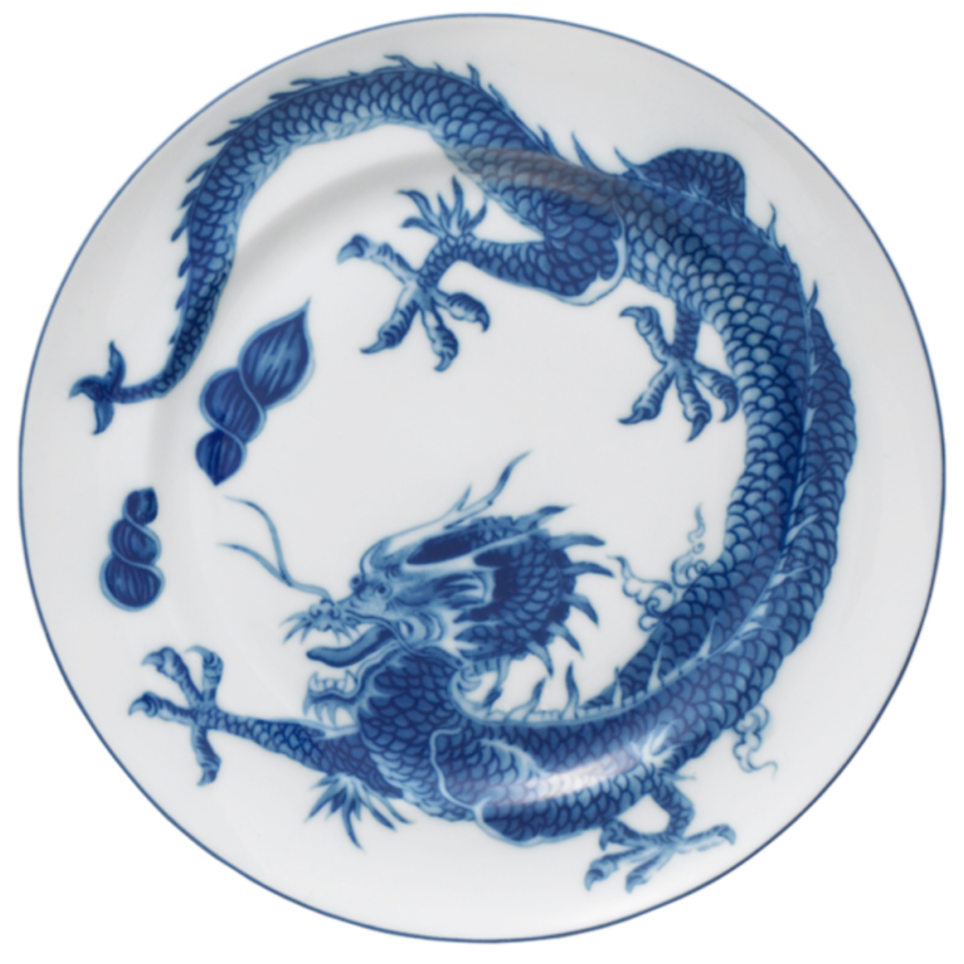 Mottahedeh Blue Dragon Dinner Plate - Be On Park