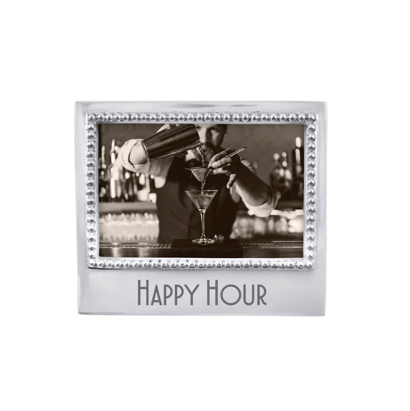 HAPPY HOUR BEADED 4X6 FRAME - Be On Park